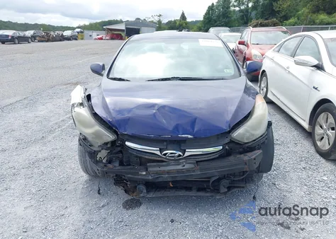 2013 Hyundai Elantra Gls z USA, uszkodzony, nr VIN 5NPDH4AE6DH249391